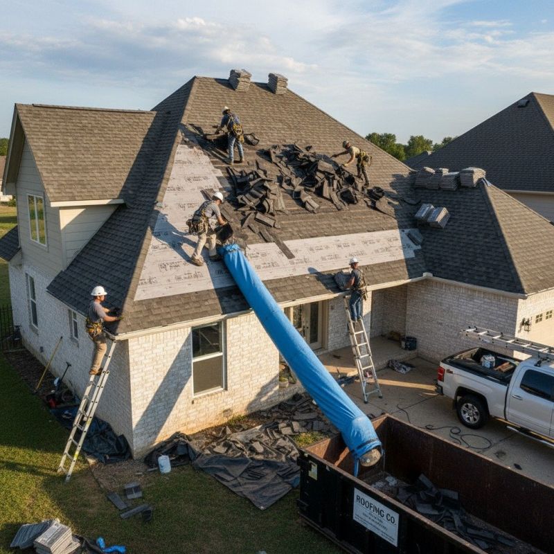 Asphalt Roof Replacement in Manchester, NH