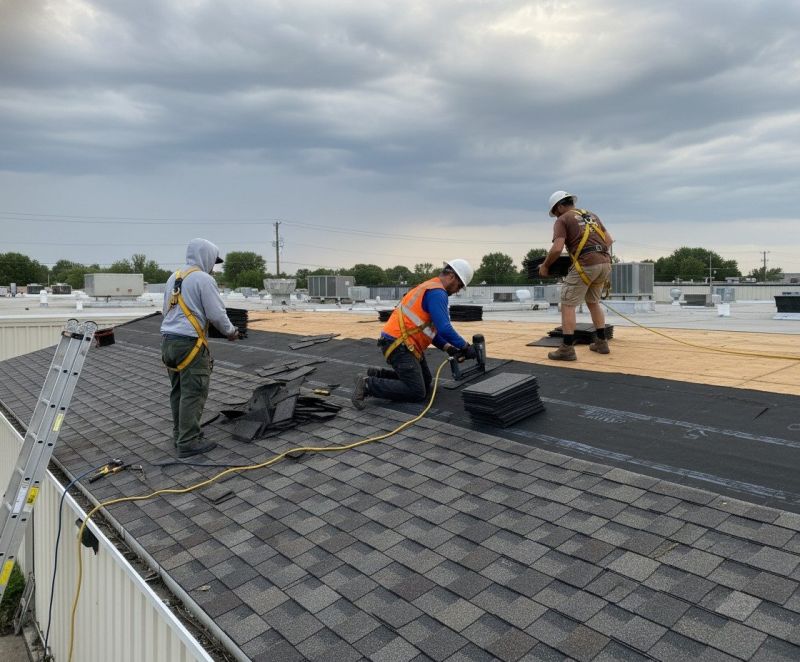 Damaged Roof Replacement in Providence, RI