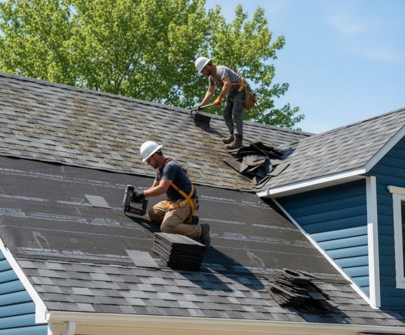 Asphalt Roof Replacement in Framingham, MA