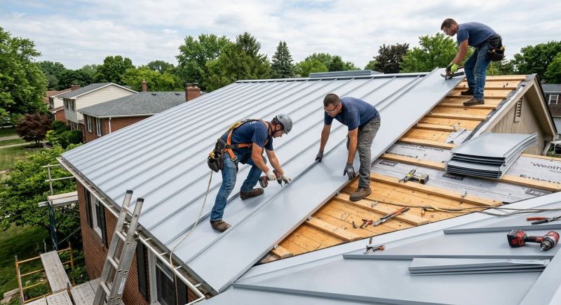 Copper Roof Installation in Alexandria, VA