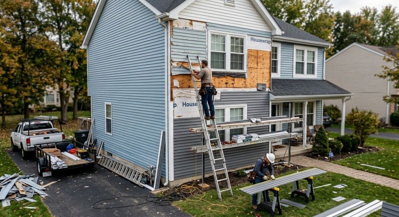 Horizontal Siding Installation in Stamford, CT