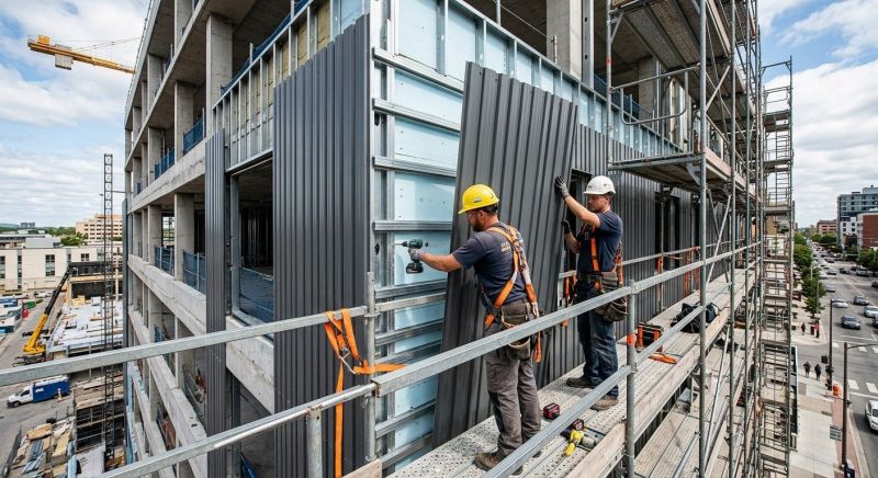 Metal Cladding Installation in Boston, MA