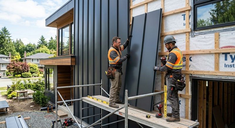 Metal Cladding Installation in Fairfield County, CT