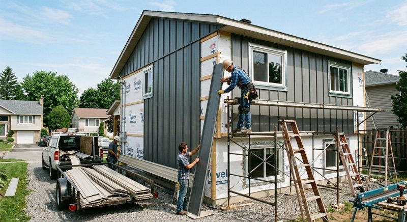 Metal Siding Installation in Boston, MA