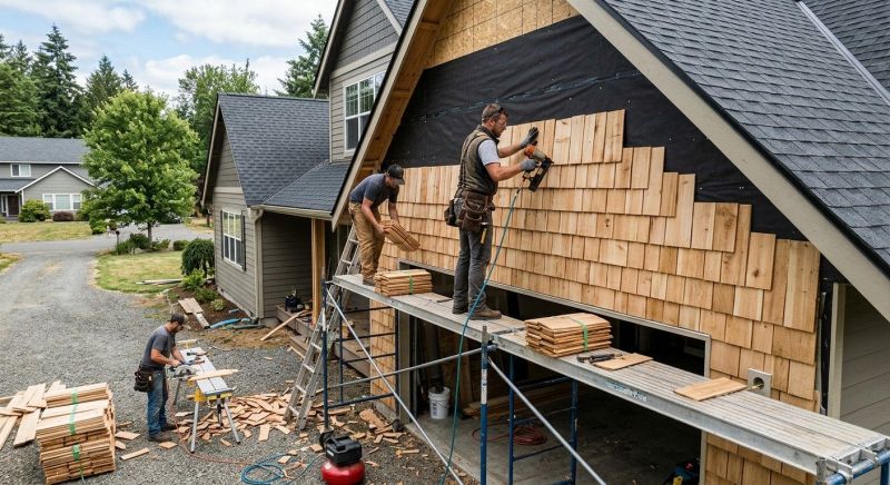 Shingle Siding Installation in Norwalk, CT
