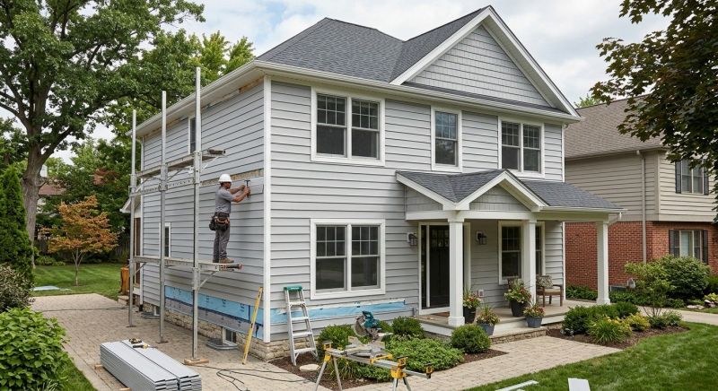 Vertical Siding Replacement in Nashua, NH