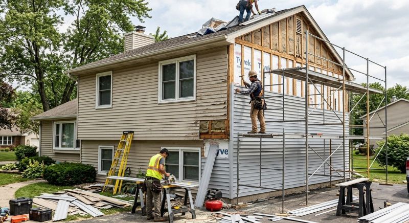 Vertical Siding Replacement in West Hartford, CT